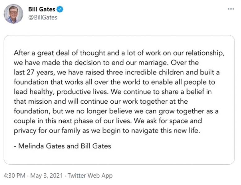 biillGatesdivorce