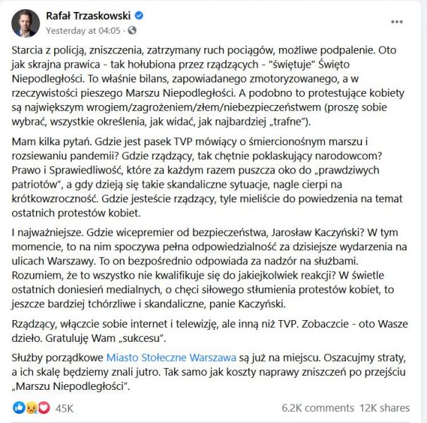 trzaskowskiwpisFB